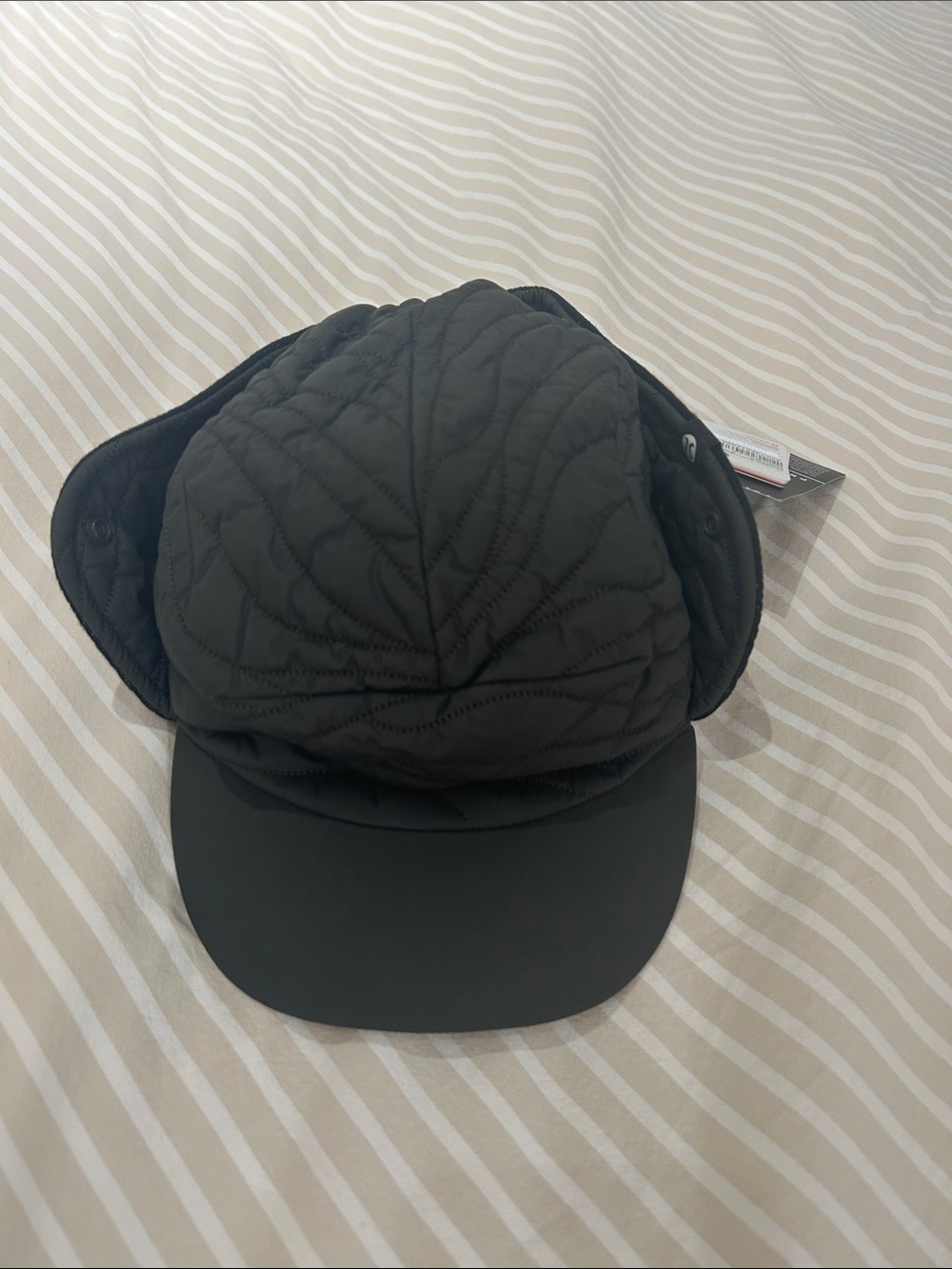 Lululemon quilted trapper hat
